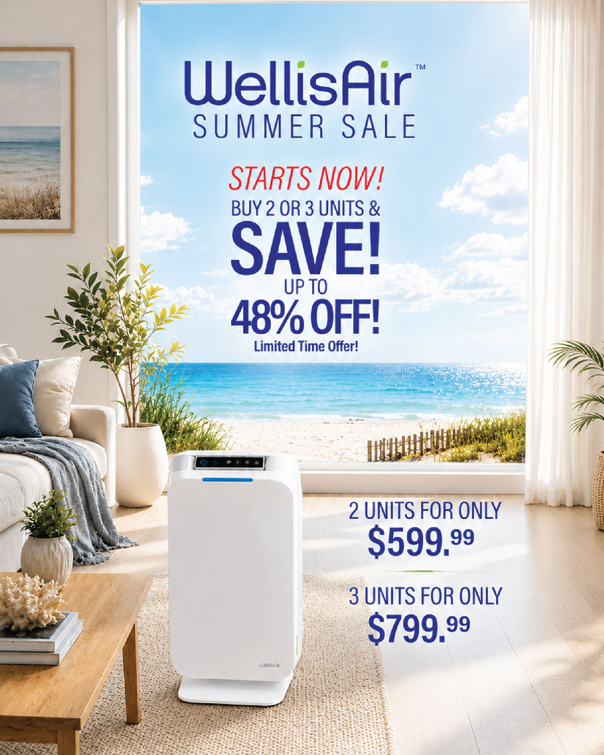 WellisAir Total Home Revitalization | Surface & Air Disinfection